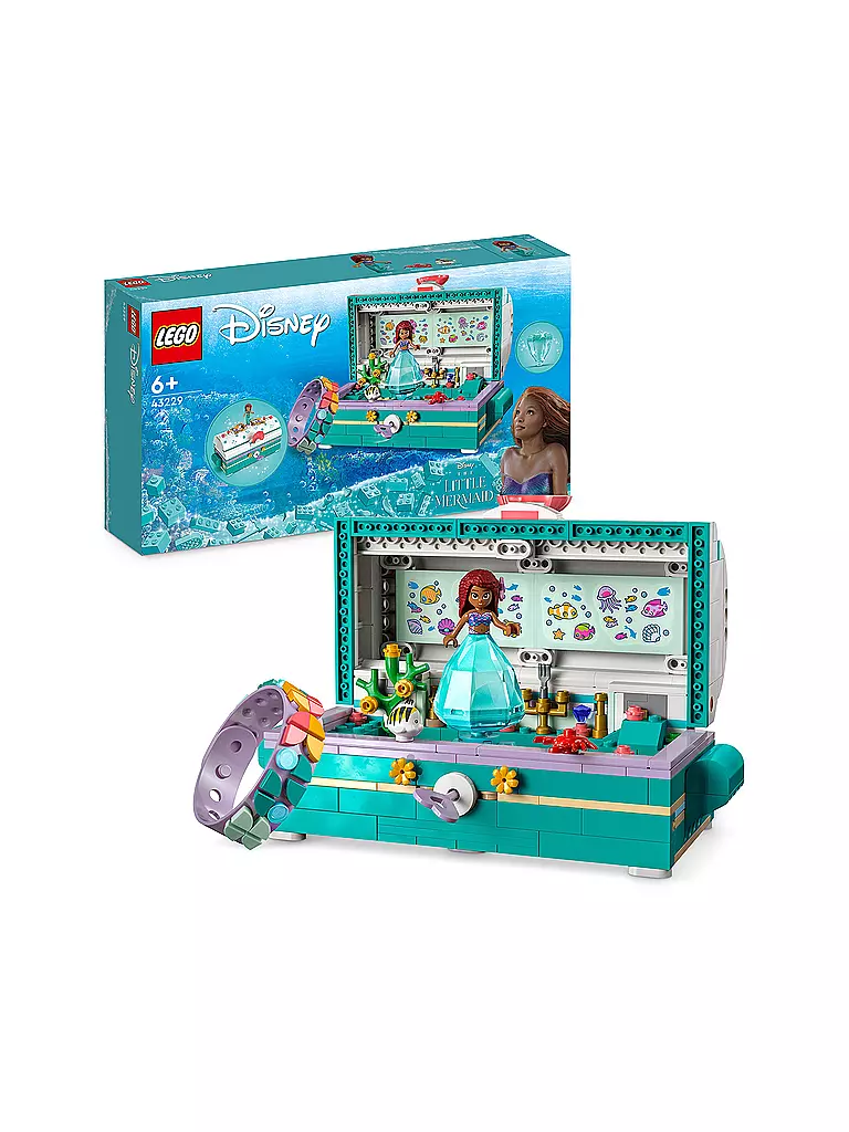 LEGO | Disney - Arielles Schatztruhe 43229 | keine Farbe