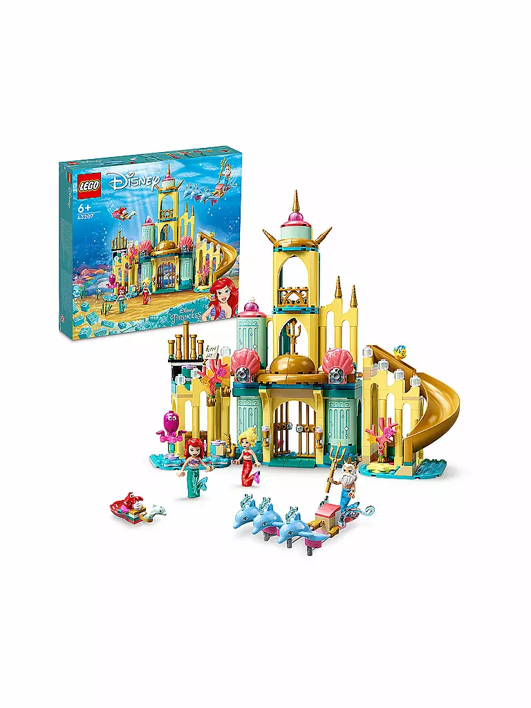 LEGO | Disney - Arielles Unterwasserschloss 43207 | keine Farbe