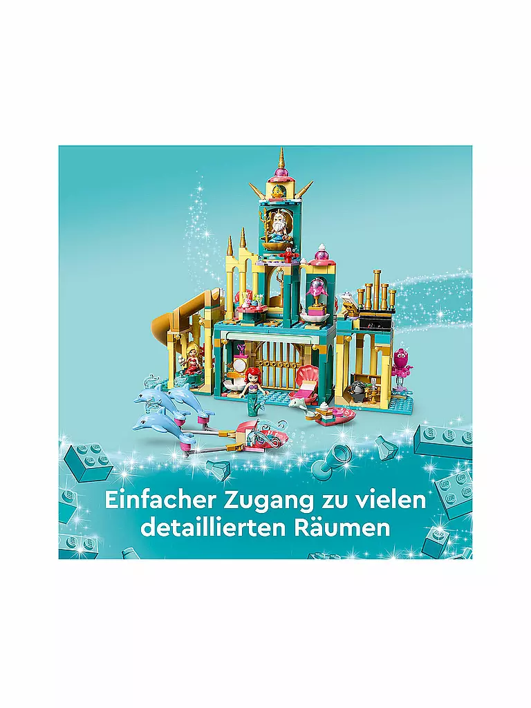 LEGO | Disney - Arielles Unterwasserschloss 43207 | keine Farbe