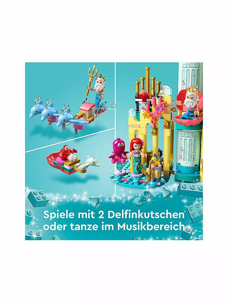 LEGO | Disney - Arielles Unterwasserschloss 43207 | keine Farbe