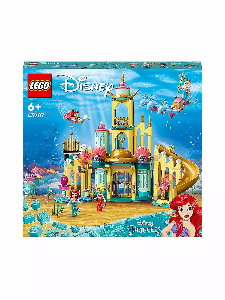 LEGO | Disney - Arielles Unterwasserschloss 43207 | keine Farbe