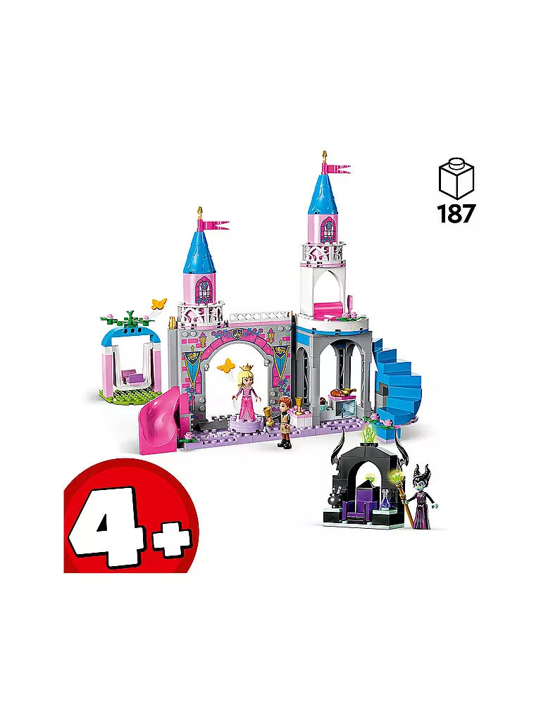 LEGO | Disney - Auroras Schloss 43211 | keine Farbe