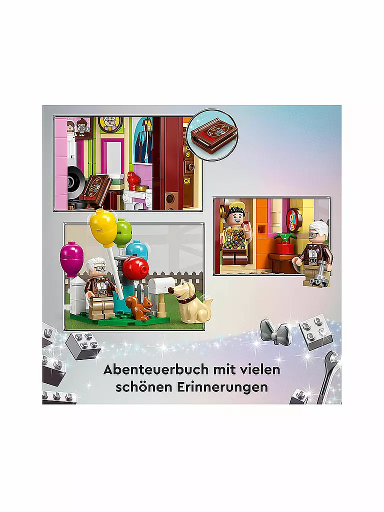 LEGO | Disney - Carls Haus aus Oben 43217 | keine Farbe