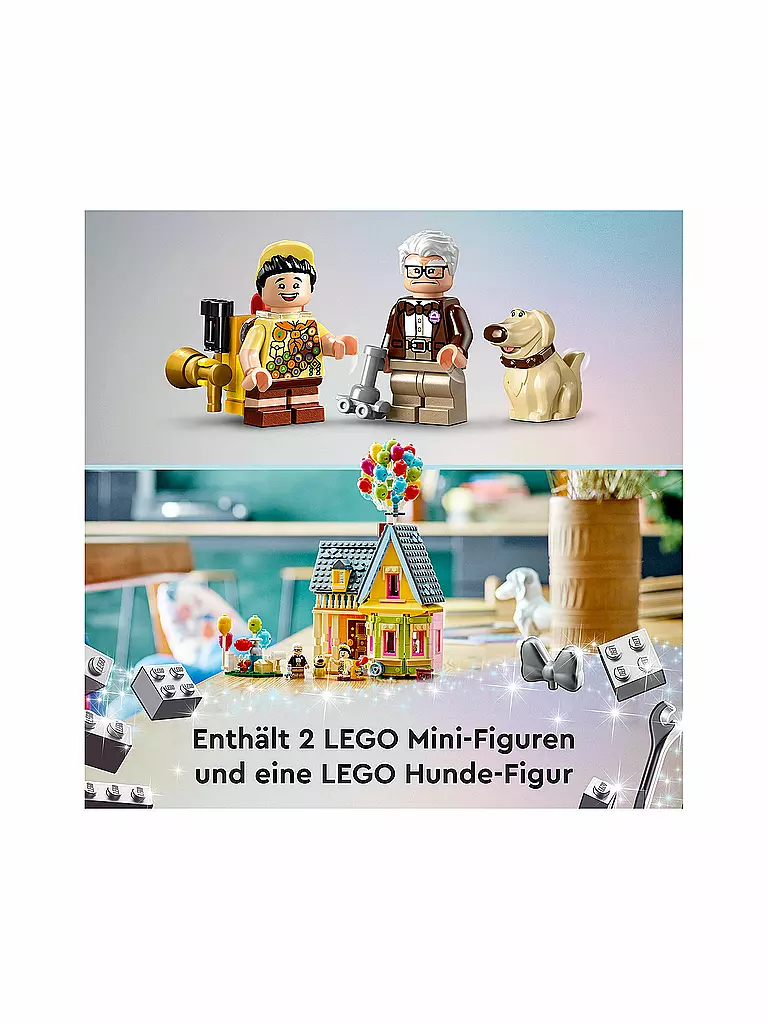 LEGO | Disney - Carls Haus aus Oben 43217 | keine Farbe