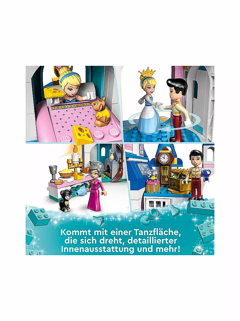 LEGO | Disney - Cinderellas Schloss 43206 | keine Farbe