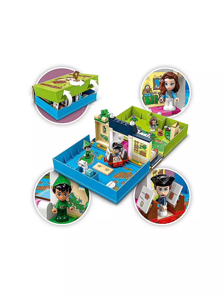 LEGO | Disney - Peter Pan & Wendy – Märchenbuch-Abenteuer 43220 | keine Farbe