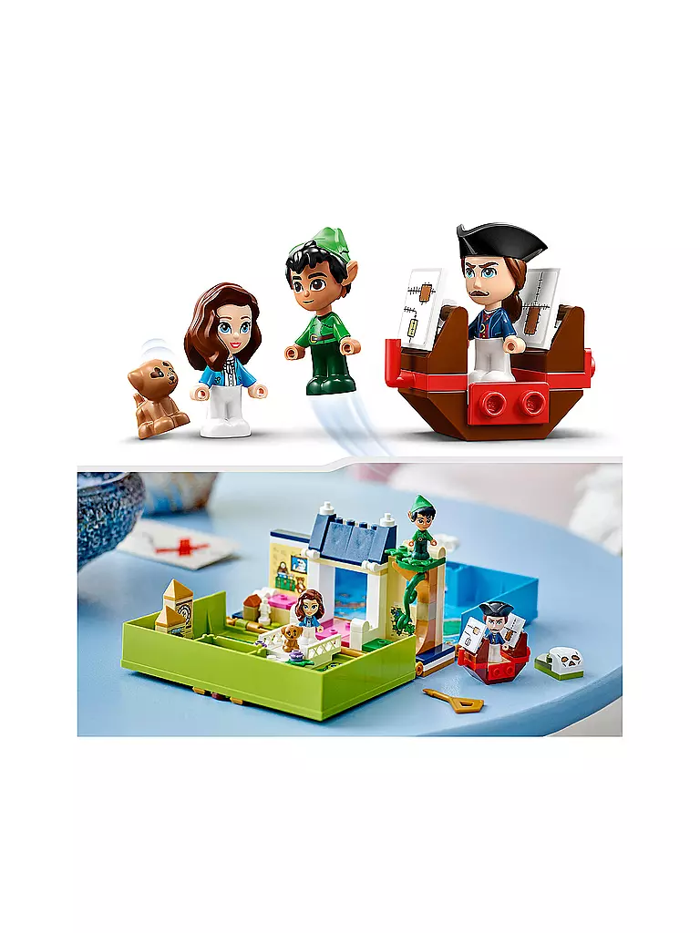 LEGO | Disney - Peter Pan & Wendy – Märchenbuch-Abenteuer 43220 | keine Farbe