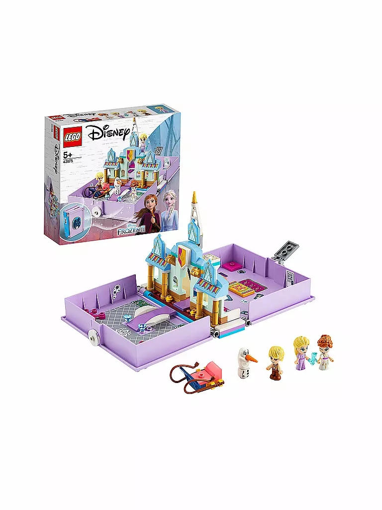 LEGO | Disney Princess™ - Annas und Elsas Märchenbuch 43175 | bunt