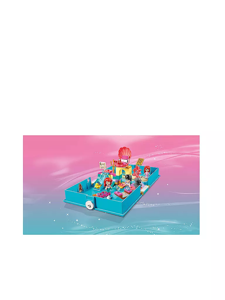 LEGO | Disney Princess™ - Arielles Märchenbuch 43176 | bunt