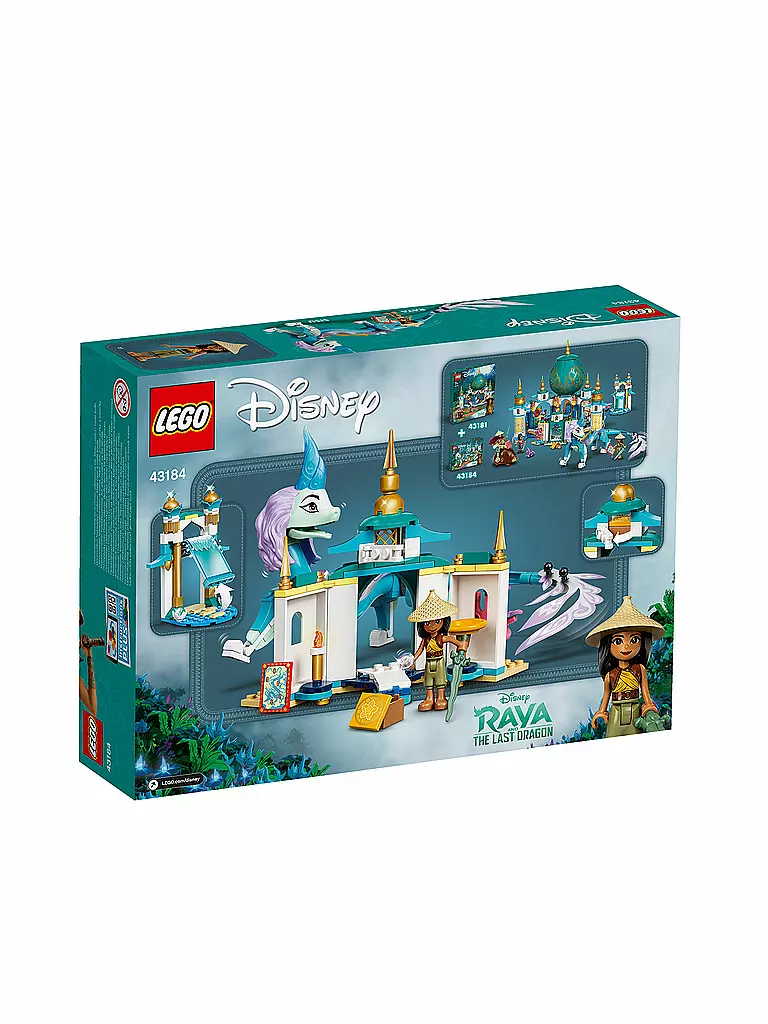 LEGO | Disney Princess™ - Raya und der letzte Drache - Raya und der Sisu Drache 43184 | keine Farbe