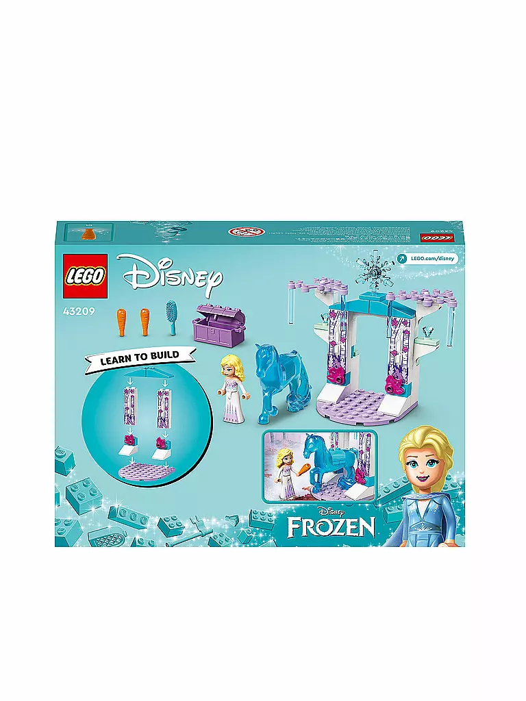 LEGO | Disney Princess - Die Eiskönigin Frozen -  Elsa und Nokks Eisstall 43209 | keine Farbe