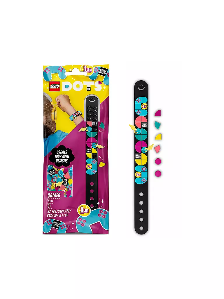 LEGO | Dots - Gaming Armband mit Anhängern 41943 | keine Farbe