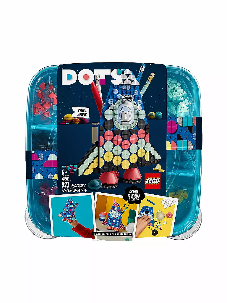 LEGO | DOTS - Raketen Stiftehalter 41936 | keine Farbe