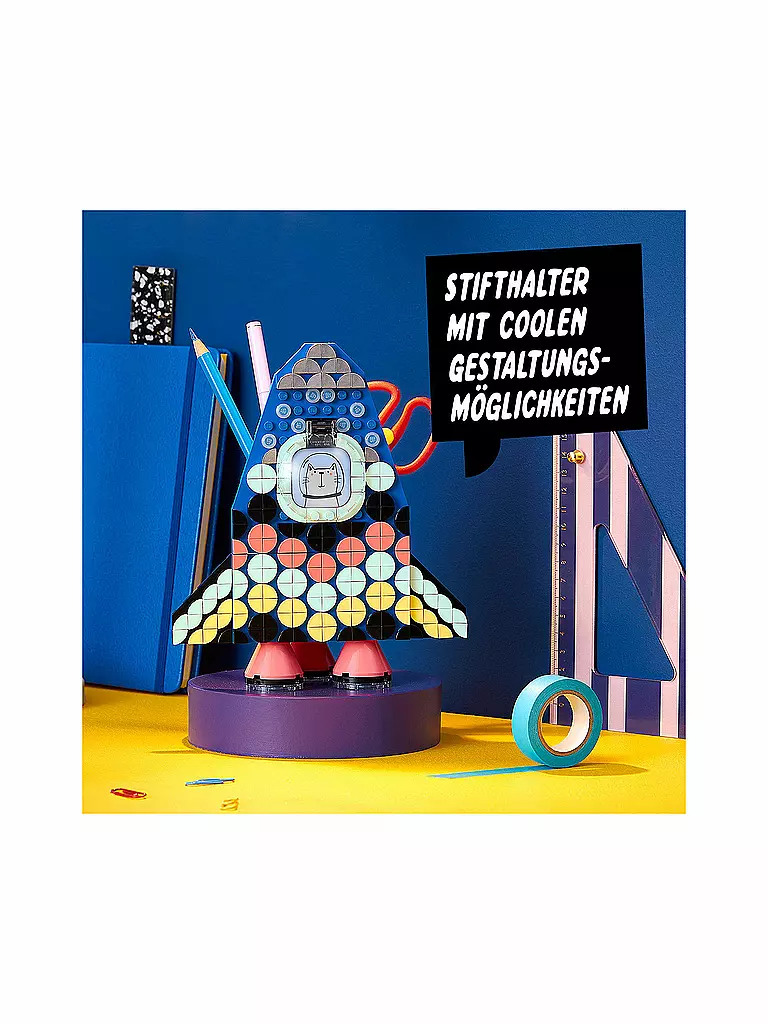 LEGO | DOTS - Raketen Stiftehalter 41936 | keine Farbe