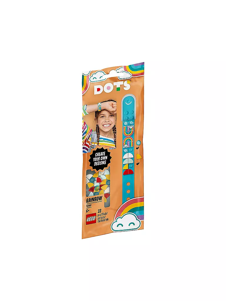 LEGO | Dots - Regenbogen Armband 41900 | keine Farbe