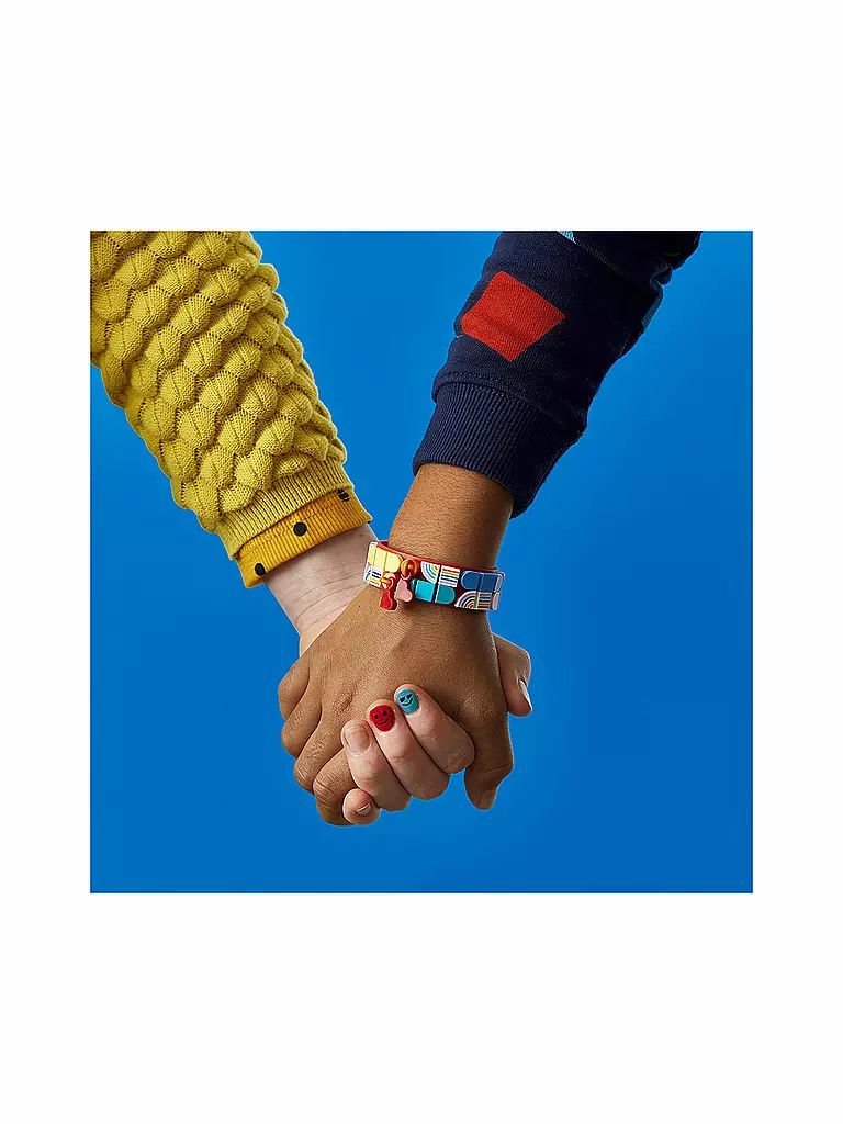 LEGO | Dots - Regenbogen Armband mit Anhängern 41953 | keine Farbe