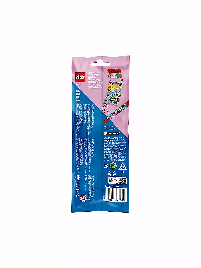 LEGO | Dots - Regenbogen Armband mit Anhängern 41953 | keine Farbe