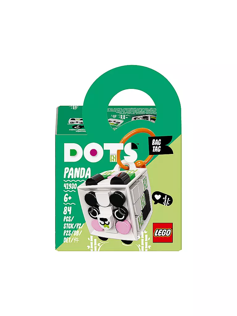 LEGO | DOTS - Taschenanhänger Panda 41930 | keine Farbe