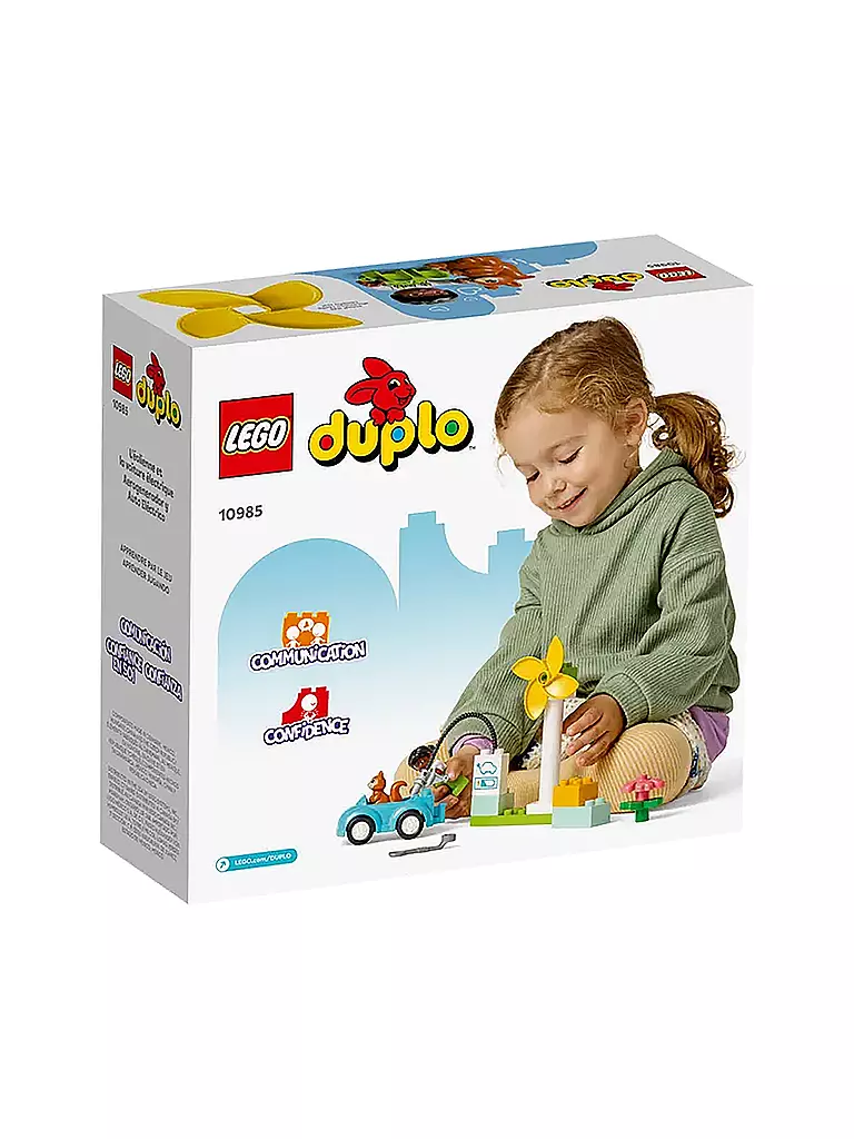 LEGO | Duplo -  Windrad und Elektroauto | keine Farbe