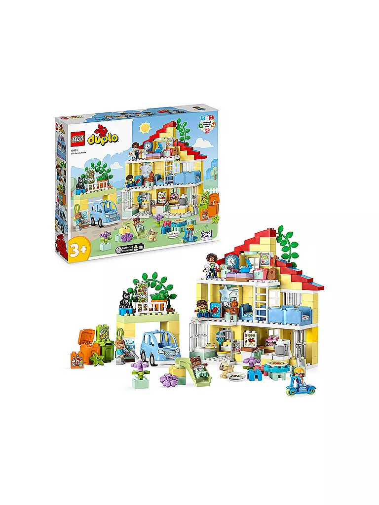 LEGO | Duplo - 3-in-1-Familienhaus 10994 | keine Farbe