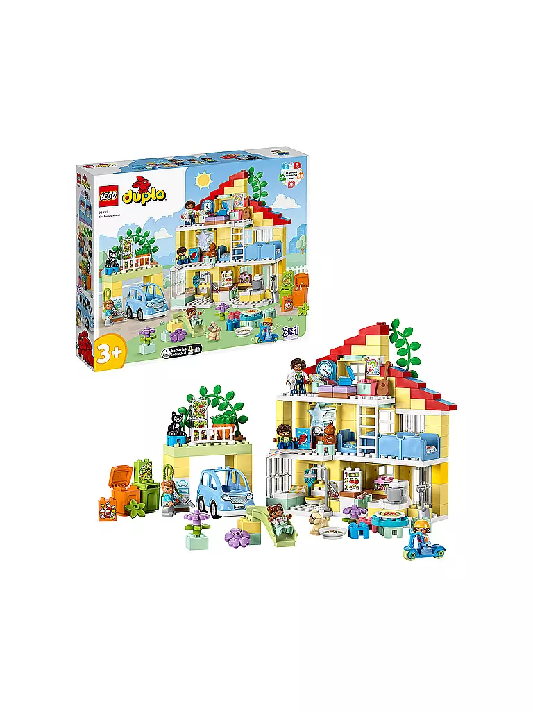 LEGO | Duplo - 3-in-1-Familienhaus 10994 | keine Farbe