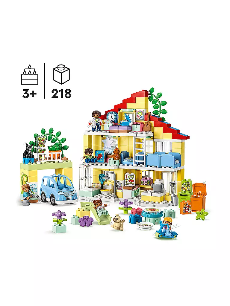 LEGO | Duplo - 3-in-1-Familienhaus 10994 | keine Farbe