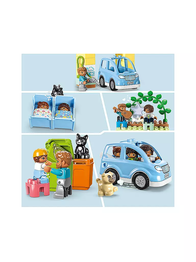 LEGO | Duplo - 3-in-1-Familienhaus 10994 | keine Farbe