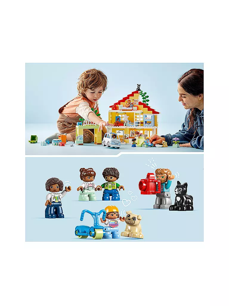 LEGO | Duplo - 3-in-1-Familienhaus 10994 | keine Farbe
