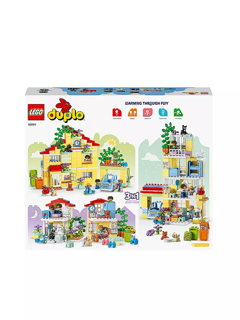 LEGO | Duplo - 3-in-1-Familienhaus 10994 | keine Farbe