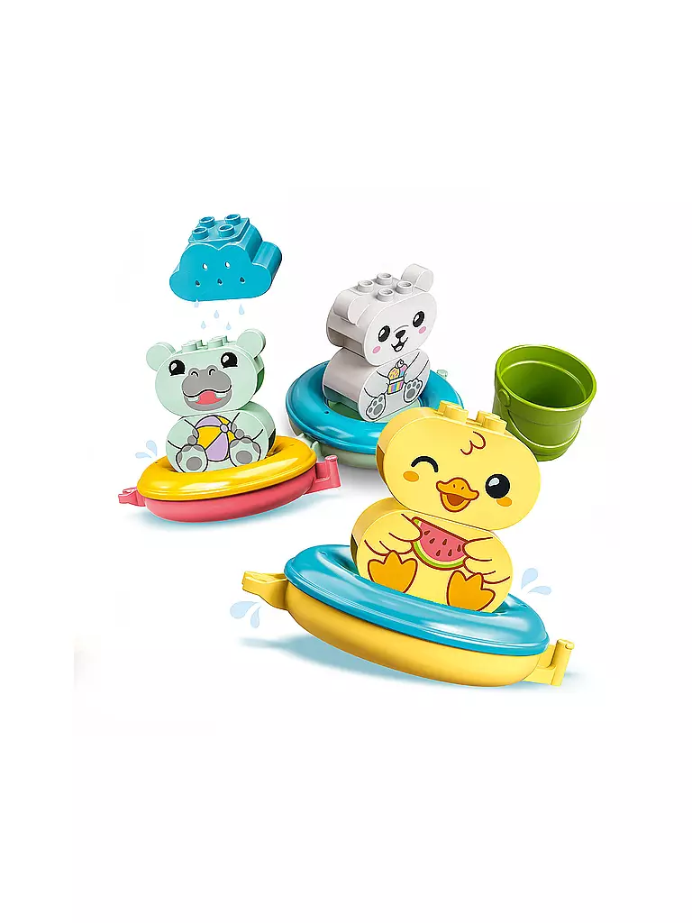 LEGO | Duplo - Badewannenspaß: Schwimmender Tierzug 10965 | keine Farbe