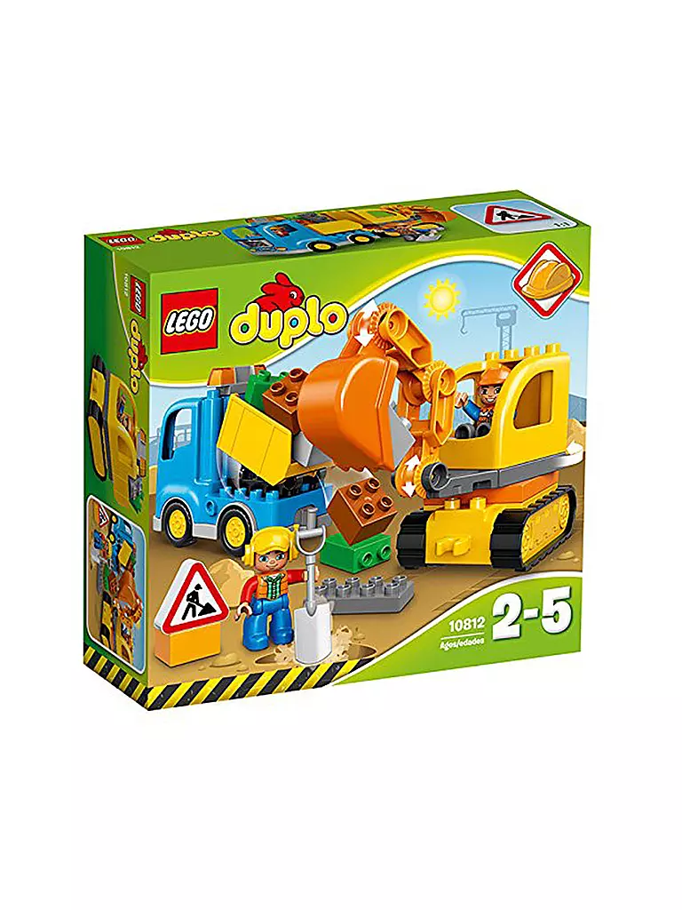 LEGO | Duplo - Bagger und Lastwagen 10812 | transparent