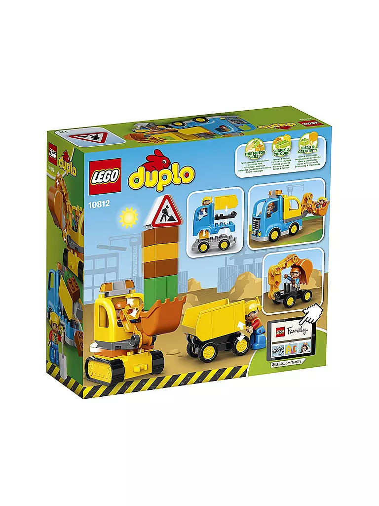 LEGO | Duplo - Bagger und Lastwagen 10812 | transparent