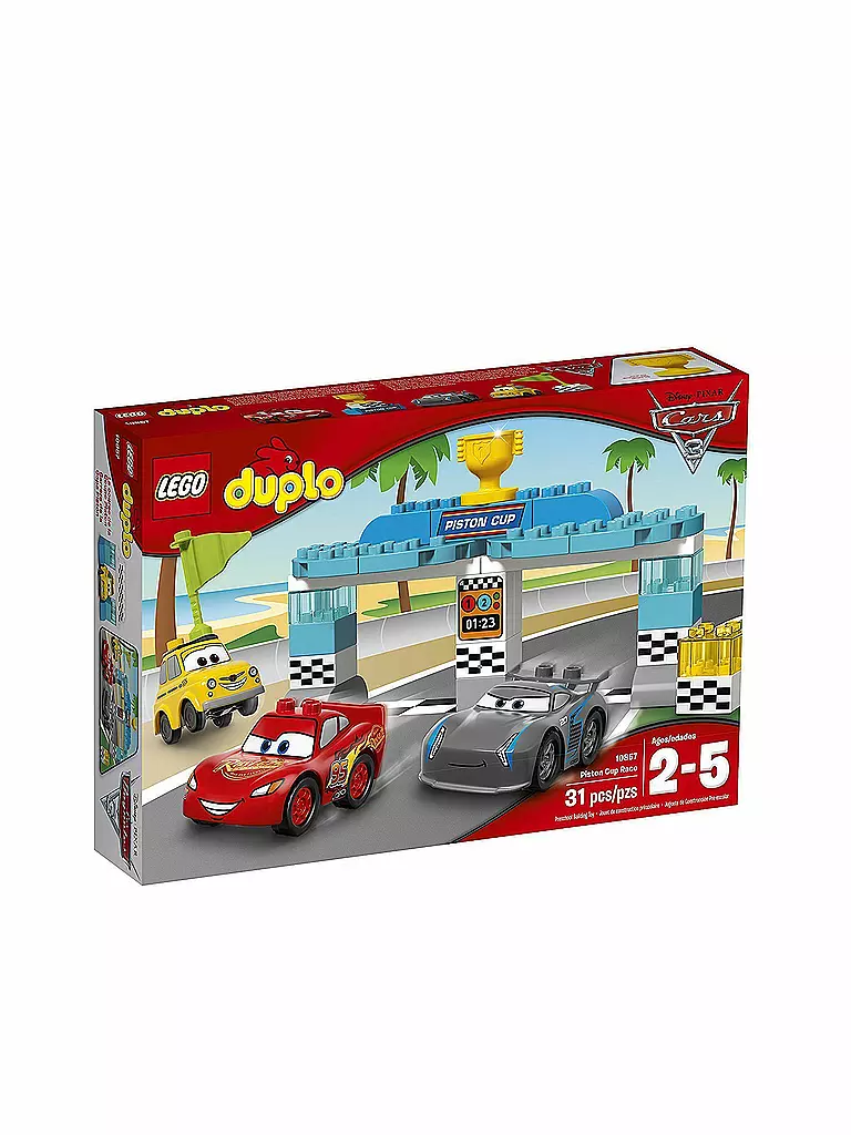 LEGO | Duplo - Cars 3 - Piston Cup Rennen 10857 | transparent