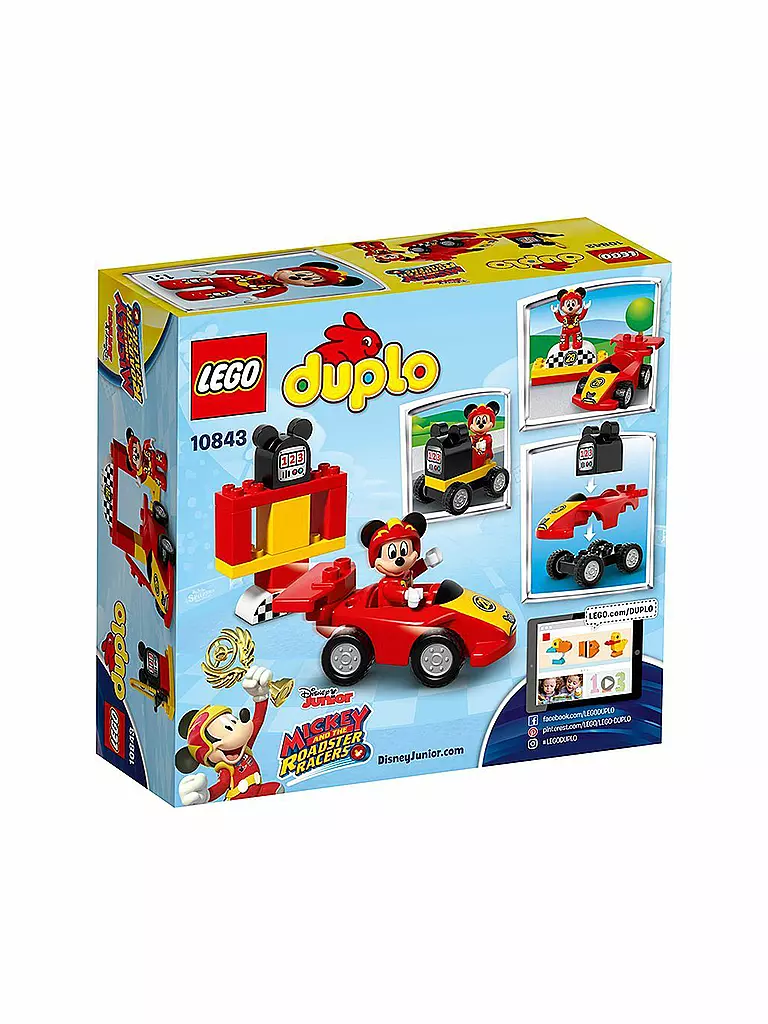 LEGO | Duplo - Disney - Mickeys Rennwagen 10843 | 