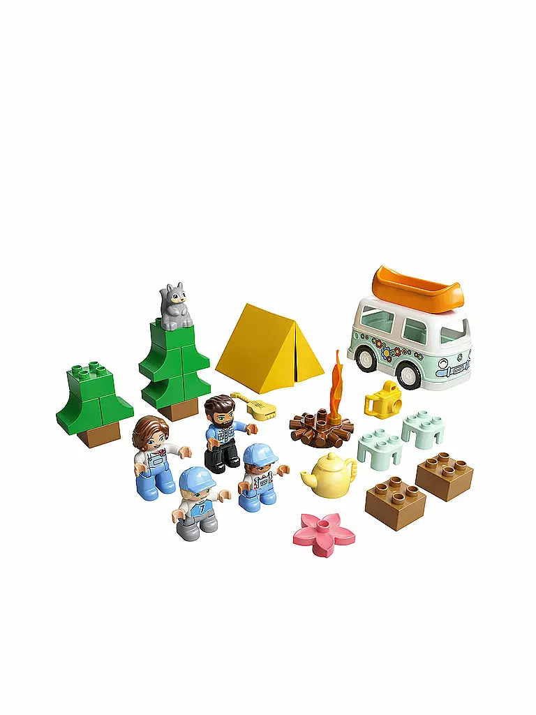 LEGO | Duplo - Familienabenteuer mit Campingbus 10946 | keine Farbe