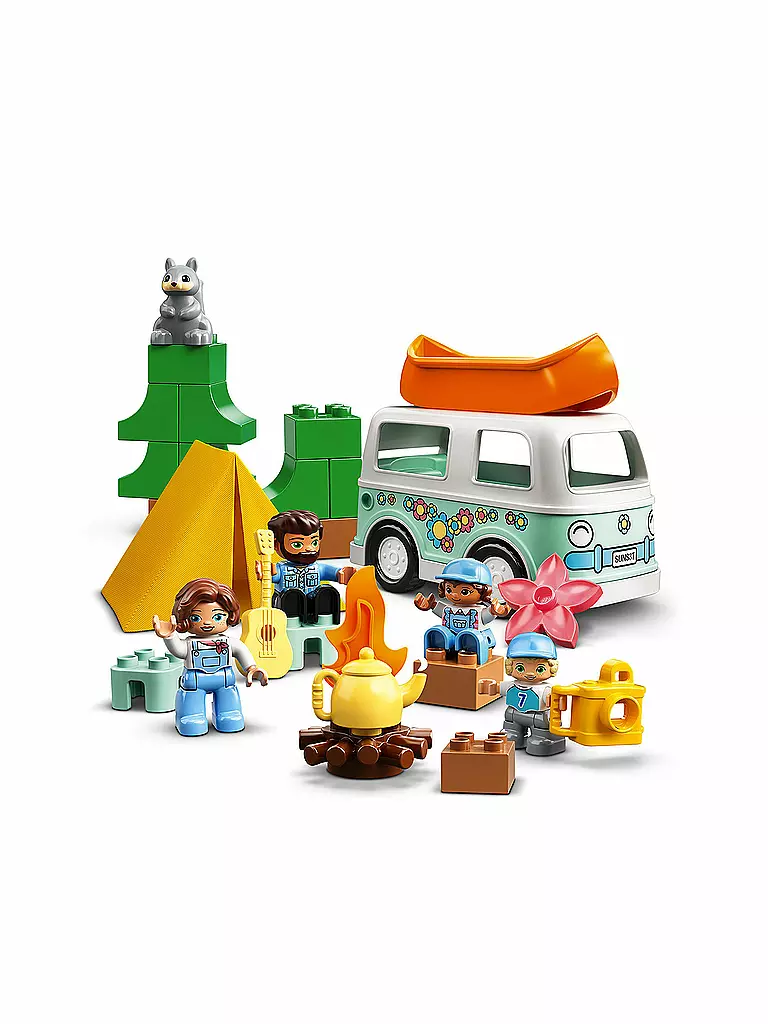 LEGO | Duplo - Familienabenteuer mit Campingbus 10946 | keine Farbe