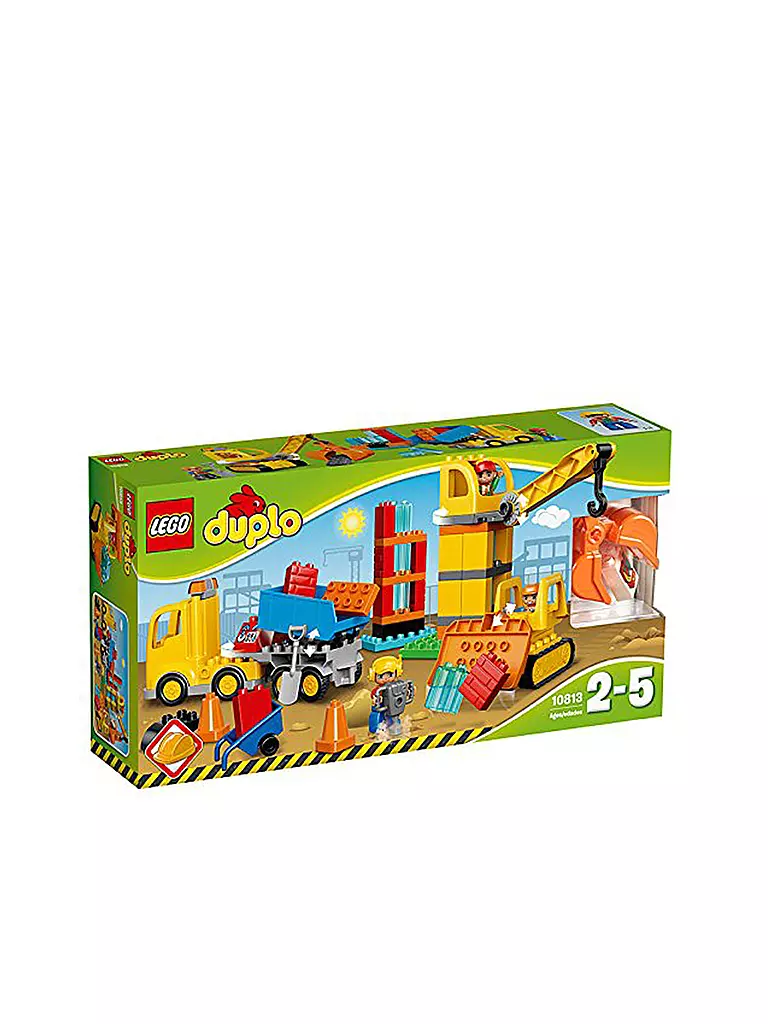 LEGO | Duplo - Große Baustelle 10813 | transparent