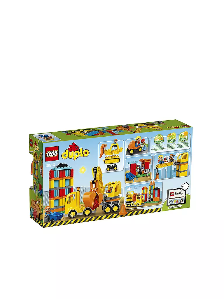 LEGO | Duplo - Große Baustelle 10813 | transparent