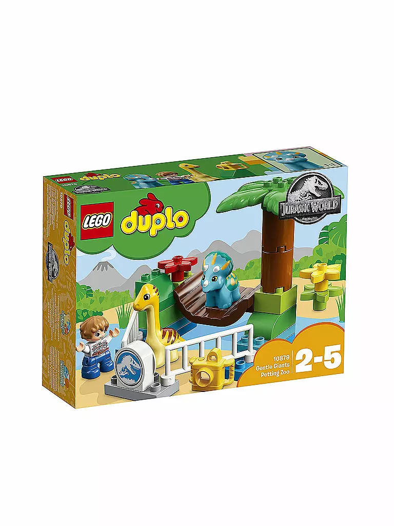 LEGO | Duplo - Jurassic World - Dino Streichelzoo 10879 | transparent