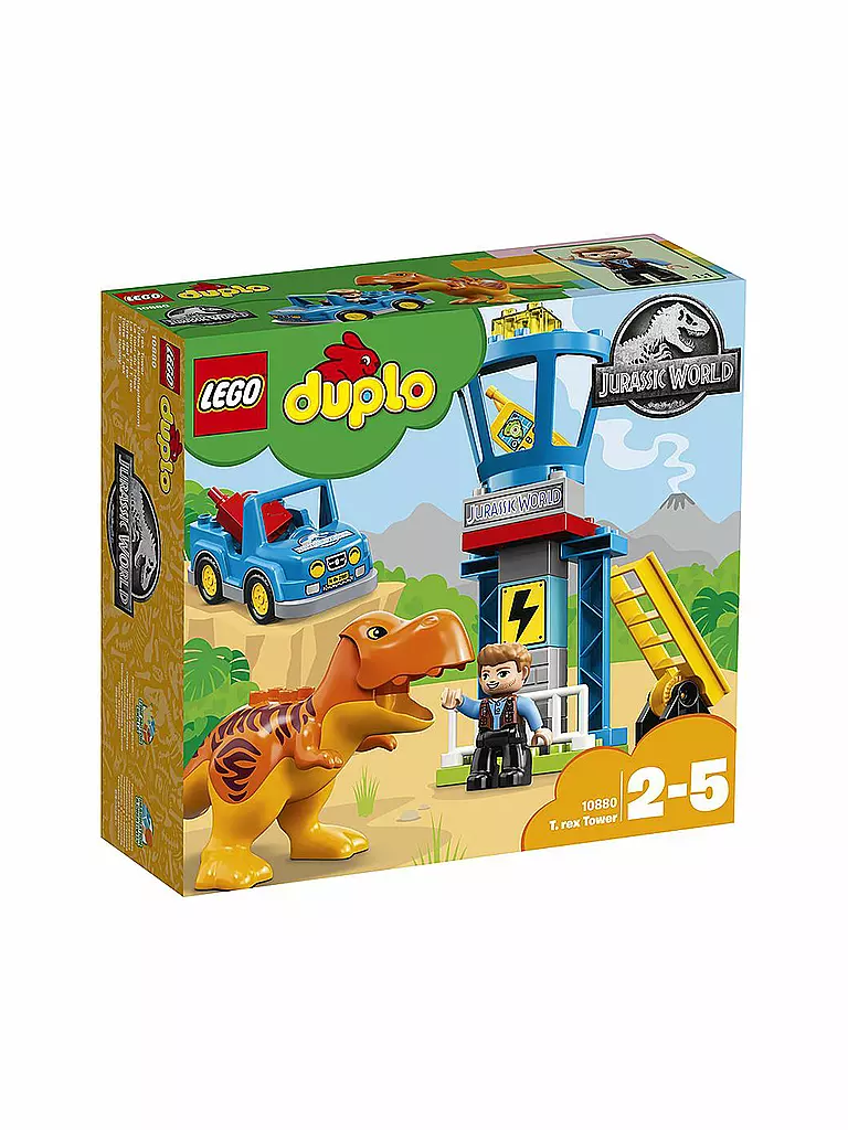 LEGO | Duplo - Jurassic World - T-Rex Aussichtsplattform 10880 | transparent
