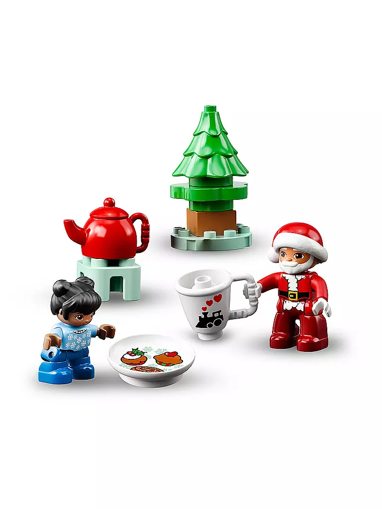 LEGO | Duplo - Lebkuchenhaus mit Weihnachtsmann 10976 | keine Farbe