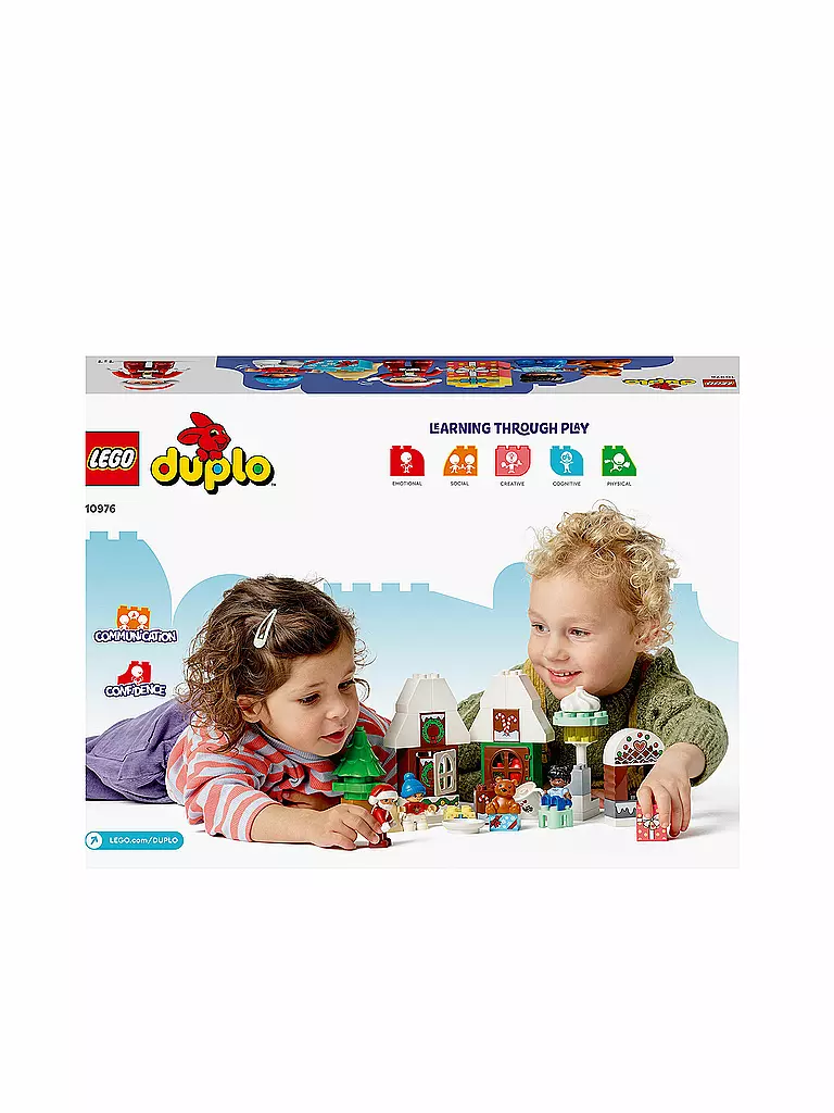 LEGO | Duplo - Lebkuchenhaus mit Weihnachtsmann 10976 | keine Farbe