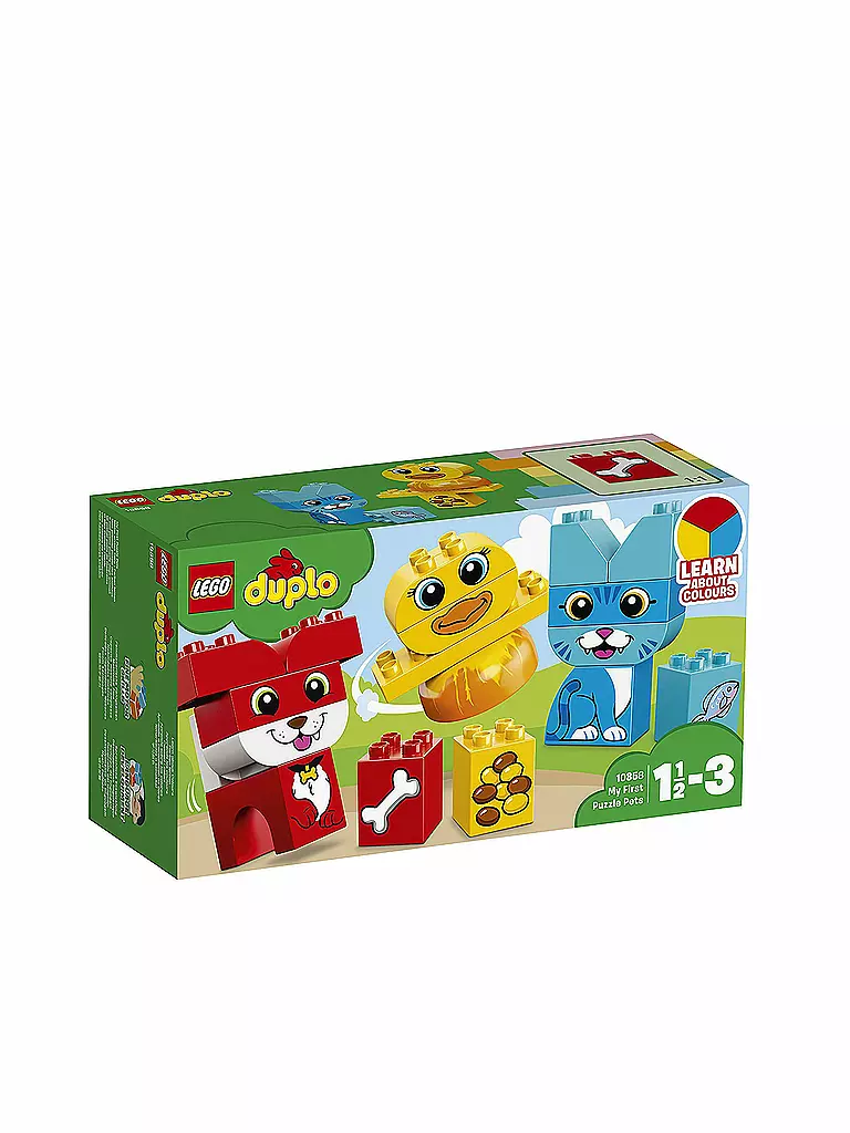 LEGO | Duplo - Meine ersten Tiere - Farben lernen 10858 | transparent