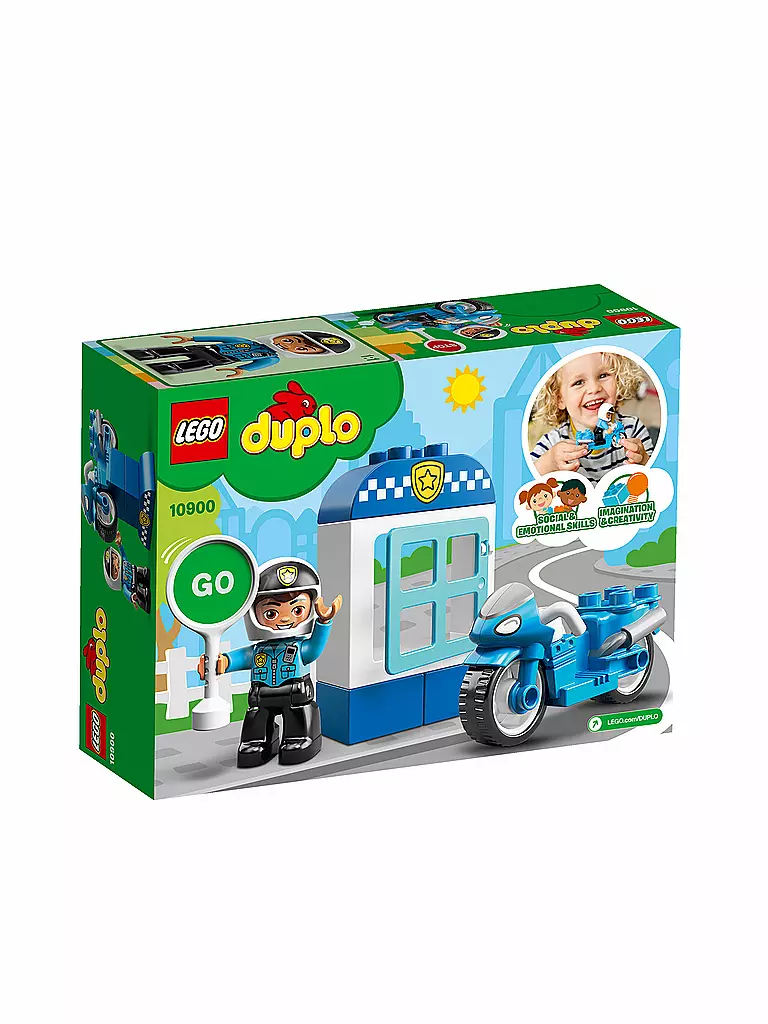 LEGO | Duplo - Polizeimotorrad 10900 | transparent