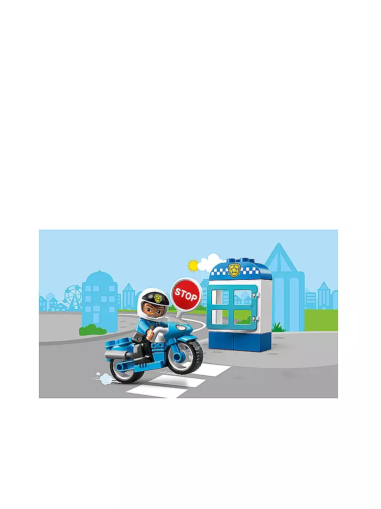 LEGO | Duplo - Polizeimotorrad 10900 | transparent