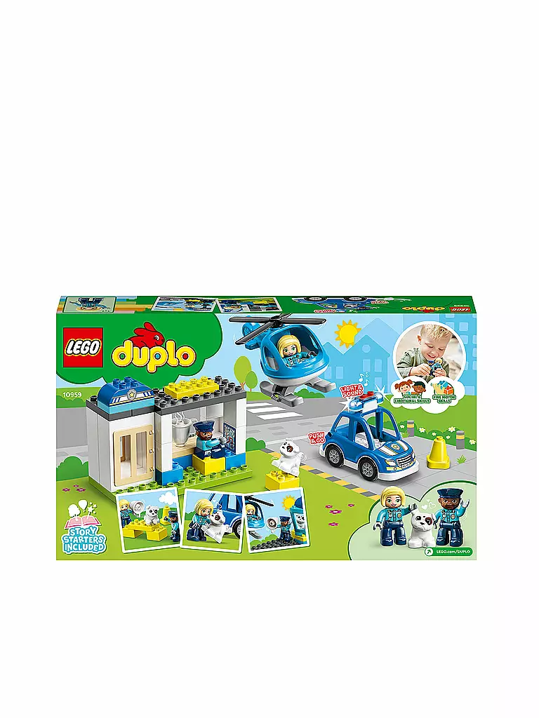 LEGO | Duplo - Polizeistation mit Hubschrauber 10898 | keine Farbe