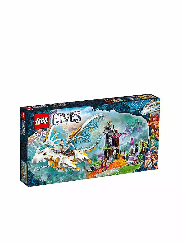 LEGO | Elves - Rettung der Drachenkönigin 41179 | transparent