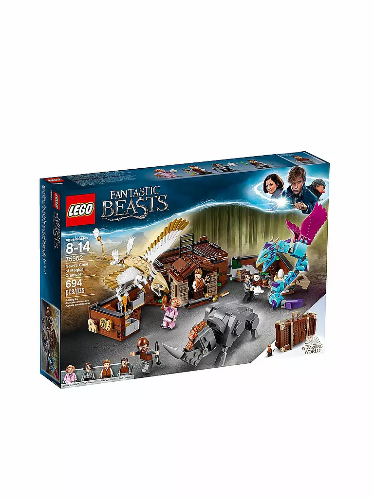 LEGO | Fantasic Beasts - Newts Koffer der magischen Kreaturen 75952 | transparent