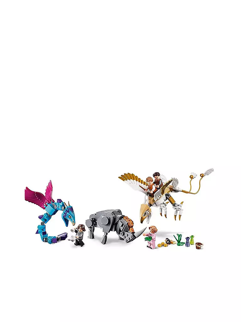 LEGO | Fantasic Beasts - Newts Koffer der magischen Kreaturen 75952 | transparent