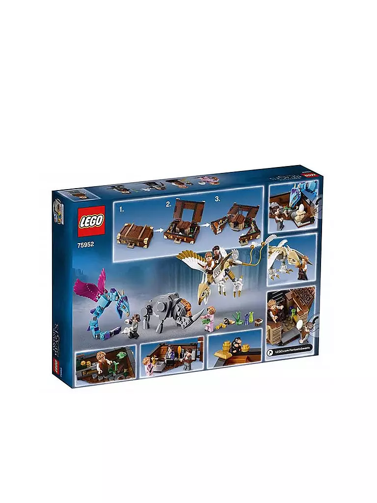 LEGO | Fantasic Beasts - Newts Koffer der magischen Kreaturen 75952 | transparent